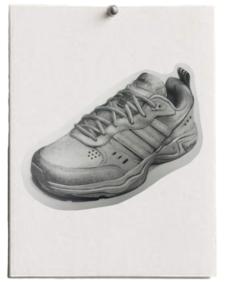 drawing shoe